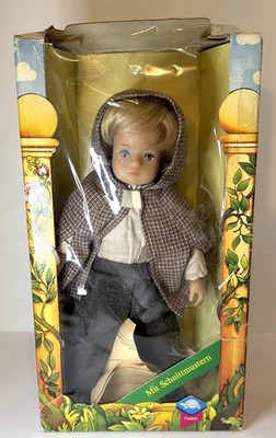 Vintage  FRIDOLIN  SCHILDKROT DOLL  13.75  Original Box Patterns EUC READ
