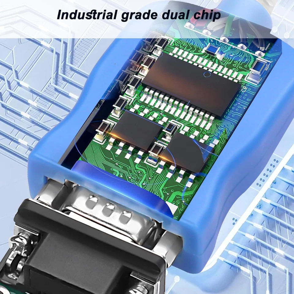 Adattatore per Porta Seriale Da USB 2.0 a RS485 E RS422 Con Protezione ESD Compa - Immagine 4 di 4