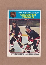 1975-76 O PEE CHEE HOCKEY STANLEY CUP QUARTER FINALS #4 VGEX *A38232