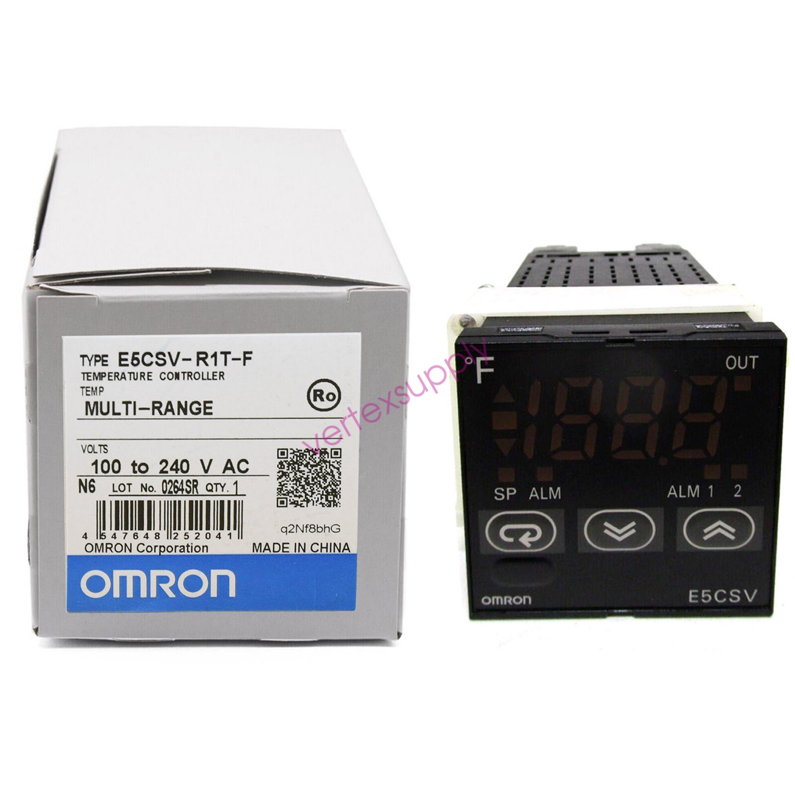 Brand New In Box Omron E5CSV-R1T-F E5CSVR1TF Temperature Controller.