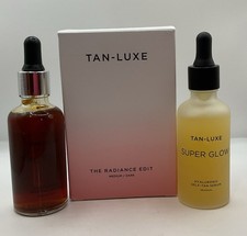 NIB TAN- LUXE THE RADIANT EDIT SET MEDIUM/ DARK 50 Ml Each