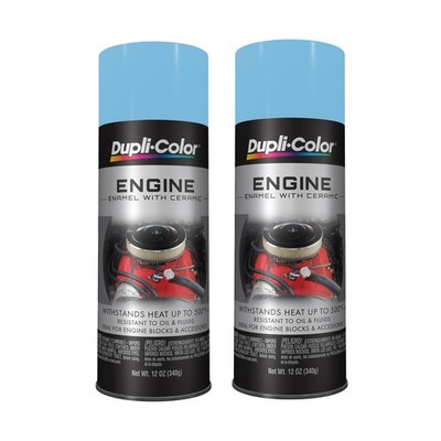 Dupli-Color Pontiac Blue Metallic Engine Enamel Spray Paint 12oz DE1616 2-Pack