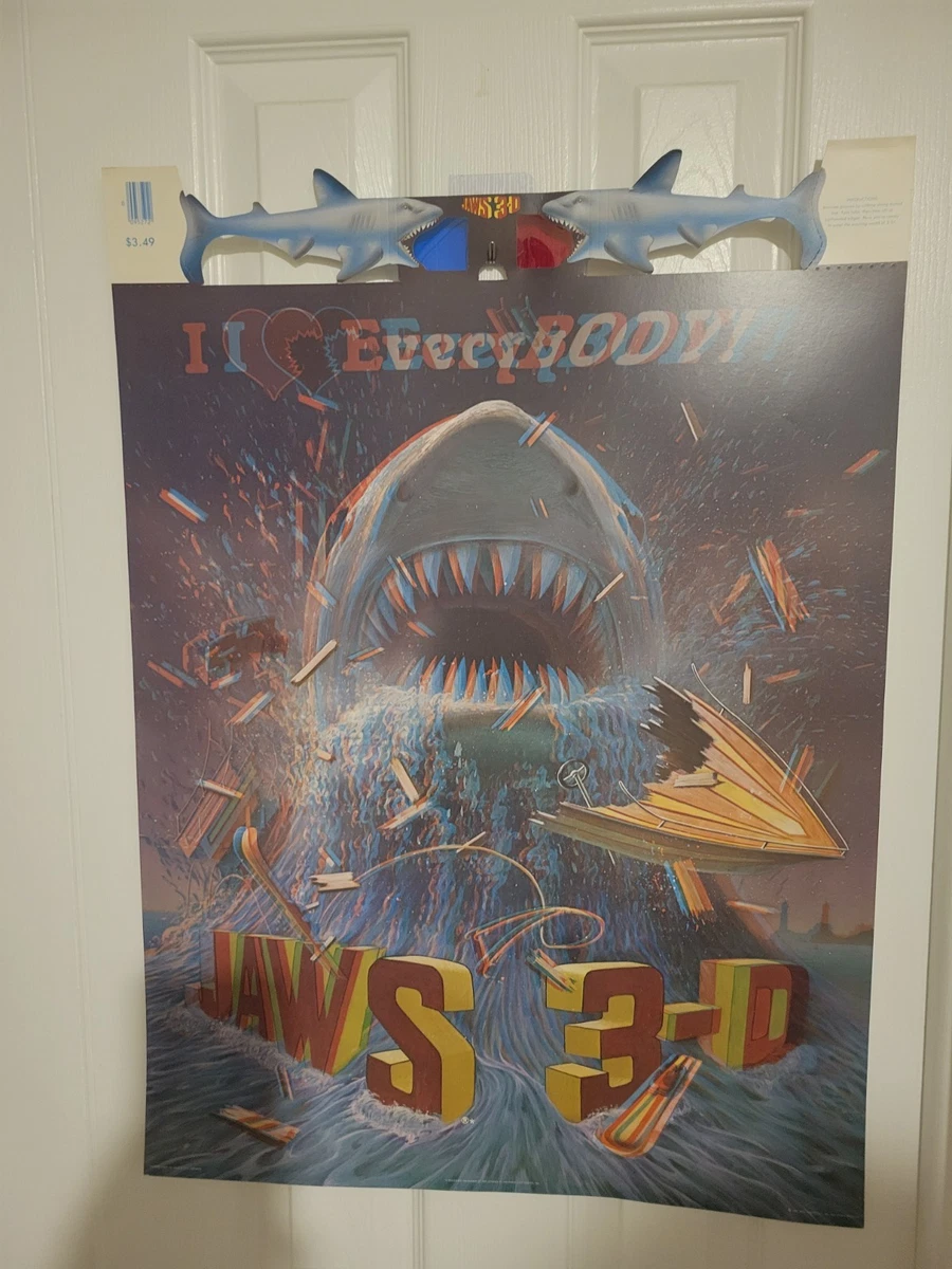 jaws 3d poster products for sale | eBay