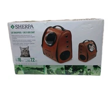 Sherpa Bubble Backpack Cat Carrier New In Box Pak A Cat Cat Backpack With Window