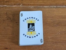 Congress Vintage Playing Cards - 53 Cards Total in Case
