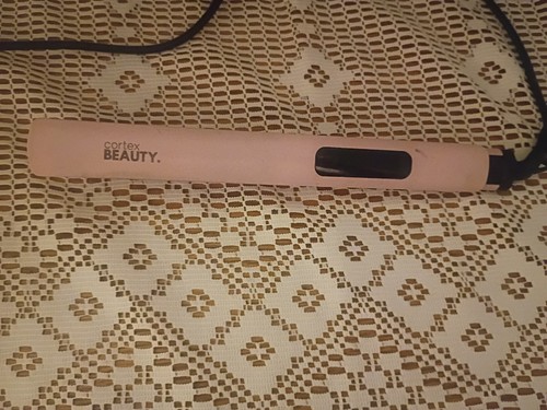 Cortex Beauty Pink Flat Iron Hair Straightener 40W BBL-598 CB-ULTSLM-PNKRW