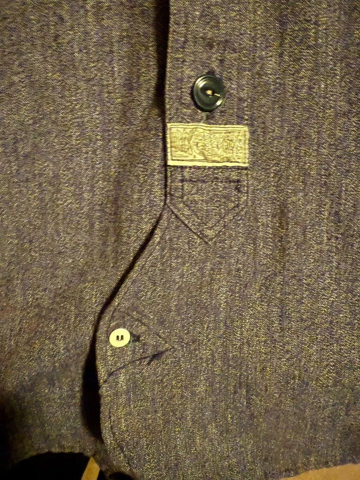 Camisa Mister Freedom Mechanic Talla S/M Índigo Foto 3 de 4