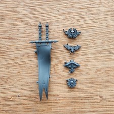 Warhammer 40k imperial knight Cerastus Accessories, Banner, Aquilla bits