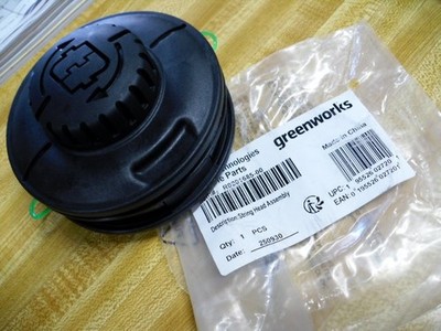 R0201685-00 GENUINE GREENWORKS COMPLETE BUMP & FEED EZ LOADER HEAD