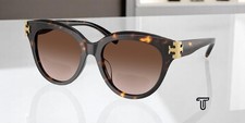 TORY BURCH TY7209U 201613 Brown Tortoise Brown Gradient 53 mm Women's Sunglasses