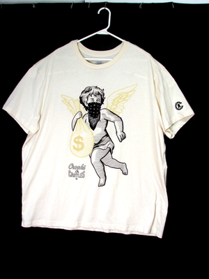 Crooks & Castles Cherub Bandana Graphic T Shirt Streetwear Mens