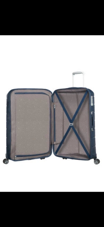 Samsonite Blue Hard Shell Suitcase 74x48x28cm G1, Y658 - Image 3 of 4