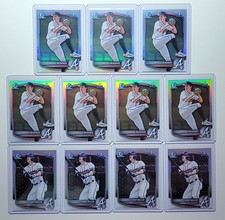 [11] BRIGGS MCKENZIE CODY MILLER 2025 BOWMAN DRAFT CHROME 1ST #BDC-41 Q4320