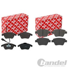 FEBI BREMSBELÄGE VORNE+HINTEN passend für Audi A3 8P1 A3 Sportback 8PA
