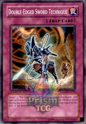 Zweischneidige Schwerttechnik GLD2-DE050 Yugioh