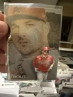 Topps Bowman's Best Pixel Portraits Mike Trout Angels Insert #P-9 Baseball Card