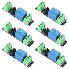 DC Relay Module 1 Channel 3V Optocoupler Relay Board 6 Pack