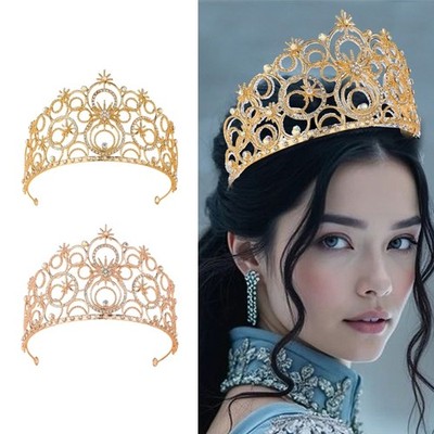 Girl Tiaras Crown Headbands Wedding Costume Headwear Pageant Queen Parties