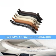 Cubierta de moldura de panel de manija de puerta interior para BMW X5 F15 2014-2018 repuesto