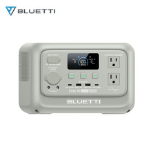BLUETTI Elite 30 V2 288Wh Light Sand Grey Portable Power Station for Road Trip