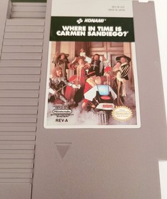 Where in Time is Carmen Sandiego? (Nintendo NES, 1991) 