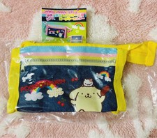 Sanrio PomPomPurin Denim Pen Case Keychain 6 Pouch Hello Kitty Japan Japan