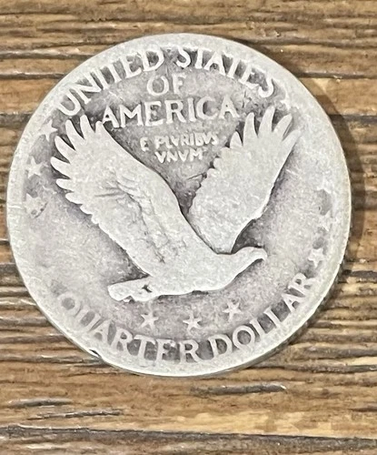 1926 Standing Liberty Quarter Silver 25C United States Coin Circulated