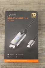 J5 Create USB-C to HDMI 2.1 8K Cable