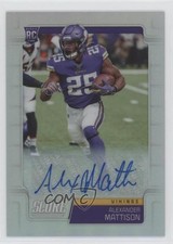 2019 Panini Chronicles Signatures 39/75 Alexander Mattison #462 Auto 0c3