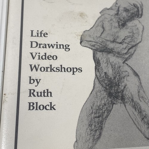 Ergänzender Akt Model Posen Ruth Block Kunst Zeichnung VHS 1990 2 Stück LESEN! - Bild 5 von 7