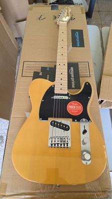 Squier by Fender Affinity Series Telecaster, E-Gitarre, Ahorngriffbrett, Butters