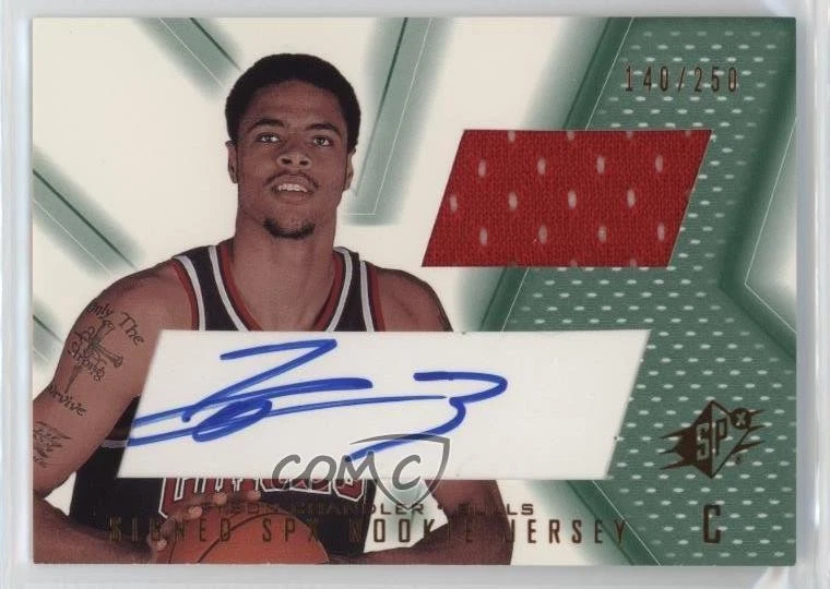 Upper Deck Tyson Chandler Basketball Autographed Sports Trading