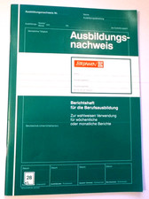 Berichtsheft Ausbildungsnachweis für die Berufsausbildung, Neu