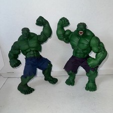 Product Image: 2 Marvel ToyBiz Incredible Hulk 2003 Poseable 13” Loose Figures ~ 70526 & 70527