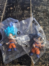 Burger King Dragon Ball Super Goku Kids Meal Toy Figure Set Lot of 2 Bagged 2026