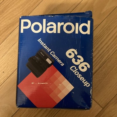 Polaroid One Step Close-Up 636 Instant Film Camera Vintage 600 Type Untested
