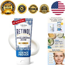 1.7 Fl Oz Anti-Aging Retinol Cream for Face Neck - Hydrating Night Moisturizer