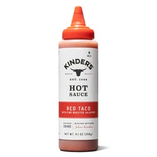 Kinder's Hot Sauce Red Taco with Fire Roasted Jalapeno