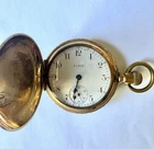 Antique ELGIN Gold Filled Hunter Case Pocket Watch