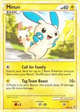 Hero Deal, English - 1 x Pokemon Minun - 34/95 - Uncommon HS Unleashed on eBay