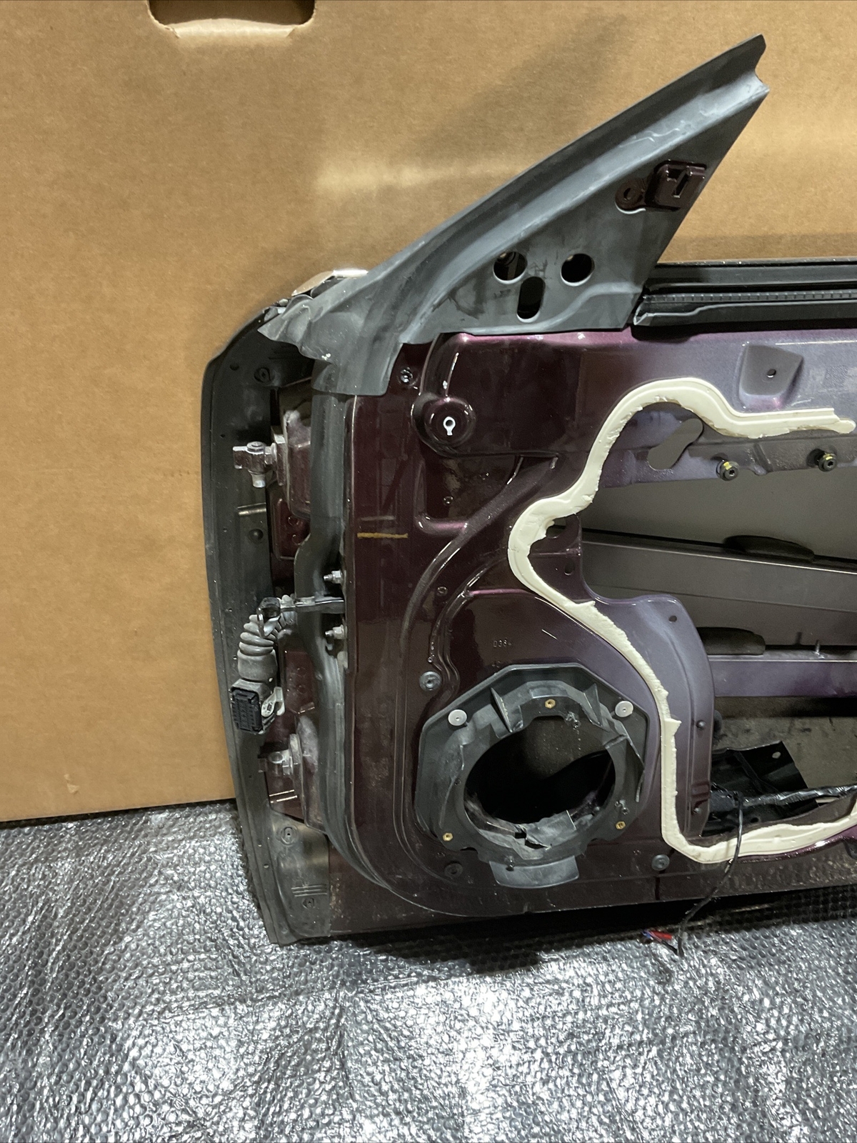 2014 - 2021 MASERATI GHIBLI FRONT RIGHT EXTERIOR DOOR SHELL PANEL OEM PURPLE