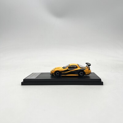 Master 1:64 Mazda RX-7 (Yellow/Black) Diecast Model Car | eBay