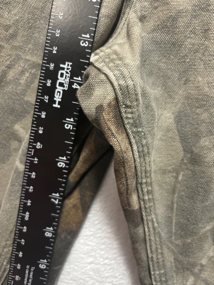 Camuflaje Carhartt De Colección - Realtree Dungaree Fit B158 CMO, Para Hombre Hecho en EE. UU. con Desvanecimiento Foto 4 de 4