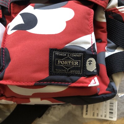 PORTER x APE ボディバッグ（赤） s-l400.jpg