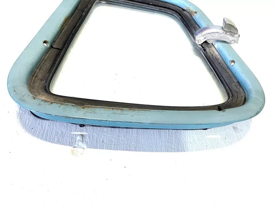 Studebaker Fits 1955 Vent Glass Frame Left Rear Champion Deluxe Starlight Coupe - Image 2 of 4