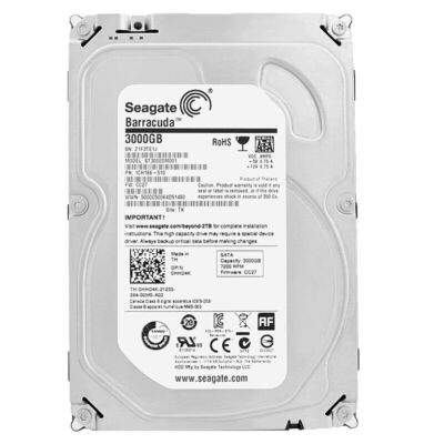 Festplatte Dell 0HHD4K 3TB 64MB 7200U/min Sata III 3,5'' Zoll ST3000DM001 