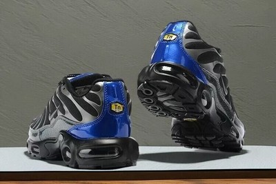  NEW Nike Air Max Plus TN Black/Blue Men's Shoes US7-12