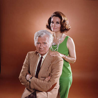 Buddy Ebsen Lee Meriwether in Barnaby Jones 1973 Television Old Photo 2