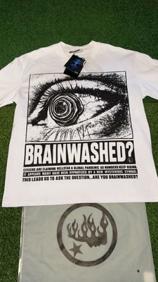 White Brainwashed Hellstar Shirt 