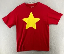 Steven Universe Mens TShirt Large Red Cartoon Network Cartoon